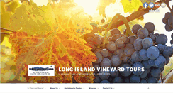 Desktop Screenshot of livineyardtours.com