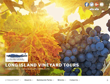 Tablet Screenshot of livineyardtours.com